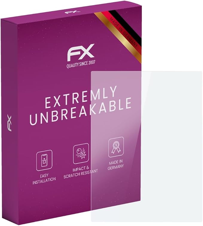Nein Auslaufartikel (Produktion durch atFoliX FX Hybrid-Glass Panzerfolie kompatibel mit PocketBook Verse Pro Color - 9H Kratzschutz, splitterfrei, blasenfrei