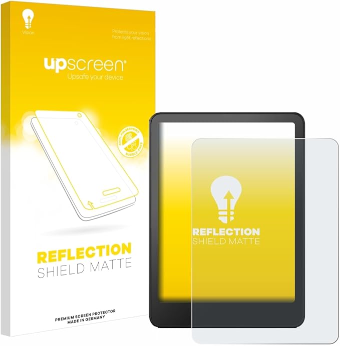 upscreen Entspiegelungs-Schutzfolie Matt Anti-Fingerprint für Amazon Kindle Colorsoft Signature Edition 2024