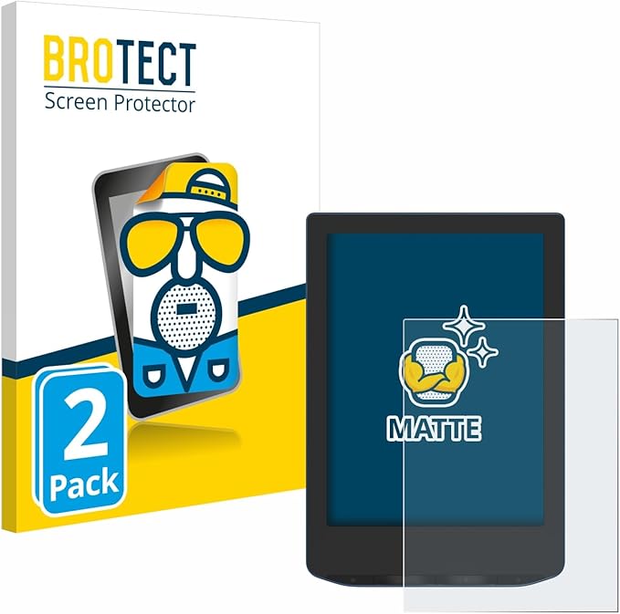 BROTECT Entspiegelungs-Schutzfolie für PocketBook Verse Pro (2 Stück) Matt Anti-Reflex Anti-Fingerprint