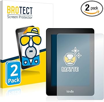 BROTECT matte Entspiegelungs-Schutzfolie für Amazon Kindle Voyage (2 Stück) Anti-Reflex, Anti-Fingerprint