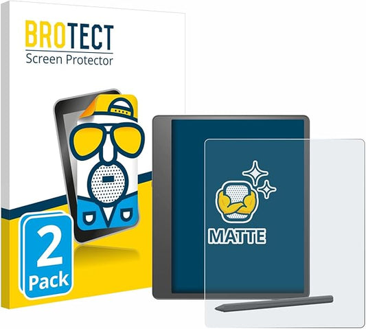 BROTECT matte Entspiegelungs-Schutzfolie für Amazon Kindle Scribe 2024 (2 Stück) Anti-Fingerprint