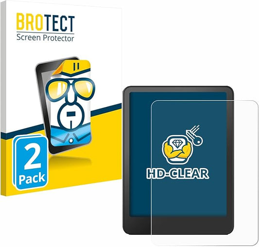 BROTECT 2er Pack Displayschutzfolie Ultra-Klar für Amazon Kindle Paperwhite 2024 (12. Gen.)