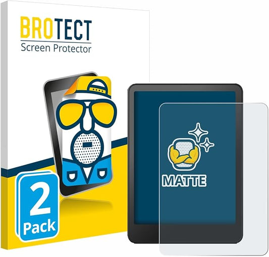 BROTECT matte Entspiegelungs-Schutzfolie für Amazon Kindle Colorsoft Signature Edition (2 Stück), Anti-Fingerprint