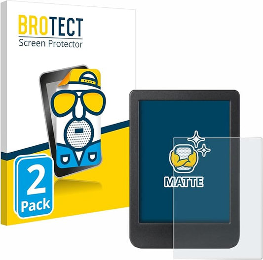 BROTECT Entspiegelungs-Schutzfolie für Kobo Clara Colour (2 Stück) Matte Anti-Reflex & Anti-Fingerprint