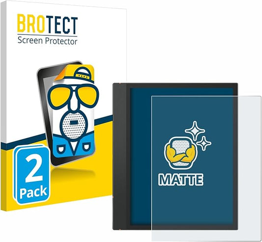 BROTECT matte Displayschutzfolie Anti-Reflex für Boox Note Air 3/3C/4C (2 Stück) - Anti-Fingerprint & kratzfest