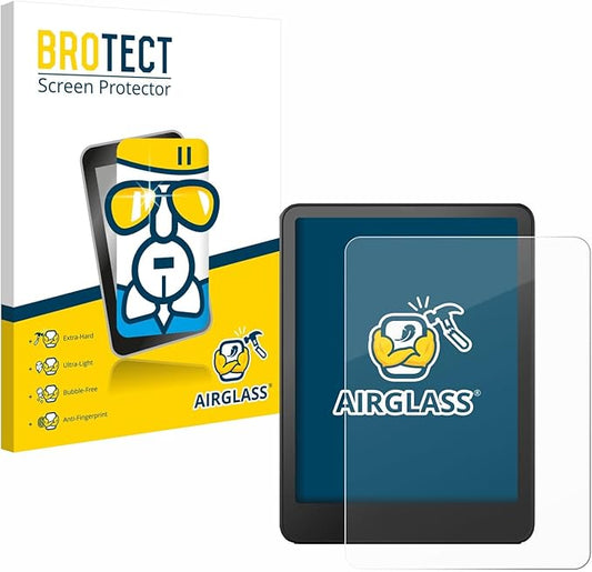 BROTECT Schutzglas für Amazon Kindle Paperwhite 2024 (12. Gen) 9H Kratzfest Anti-Fingerprint