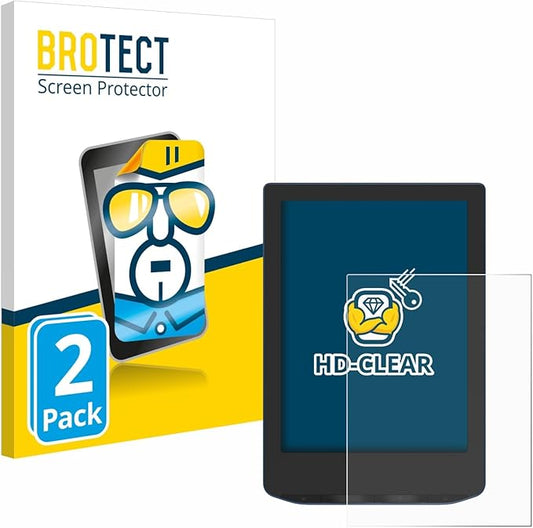 BROTECT 2x Displayschutzfolie Ultra-Klar für PocketBook Verse Pro - Anti-Kratzer, Anti-Fingerprint