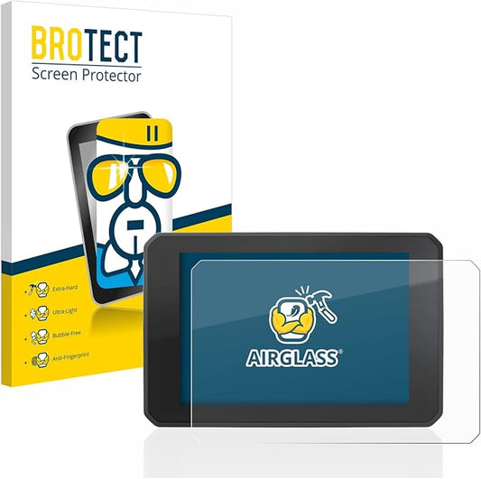 BROTECT Schutzglas für FIT-EBIKE Display Comfort | 9H Kratzfest, Anti-Fingerprint, Ultra-Transparent