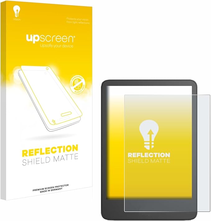 upscreen Entspiegelungs-Schutzfolie Matt für Amazon Kindle 2024 - Anti-Fingerprint, Made in Germany