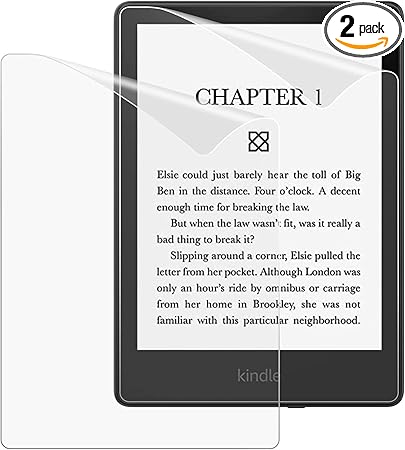 MoKo Displayschutzfolie für Kindle Paperwhite 11. Generation (2021) – 2 Stück matt, blendfrei, kratzfest, hüllenkompatibel – P840034679786