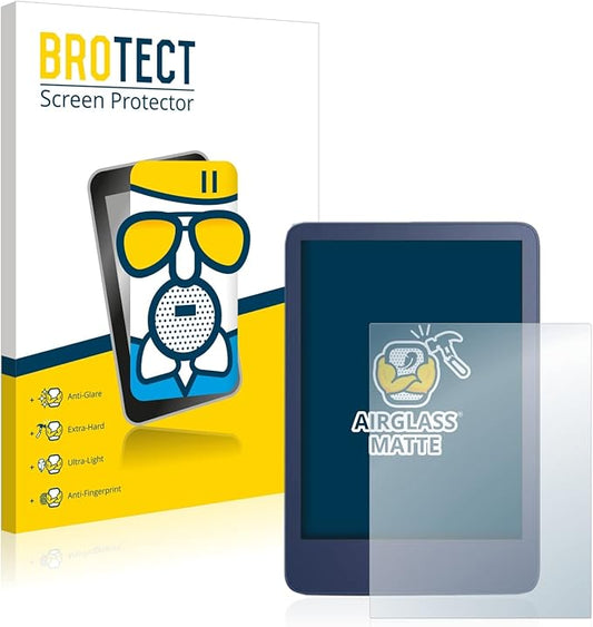 BROTECT Entspiegelungs Schutzglas für Amazon Kindle Reader 2022/2024, matt, 9H kratzfest, Anti-Fingerprint