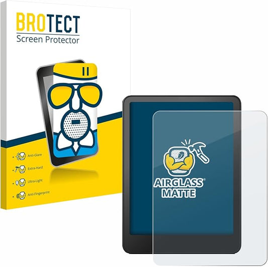 BROTECT Entspiegelungs Schutzglas matt für Amazon Kindle Paperwhite 2024 (12. Gen.) - 9H Kratzfest, Anti-Fingerprint