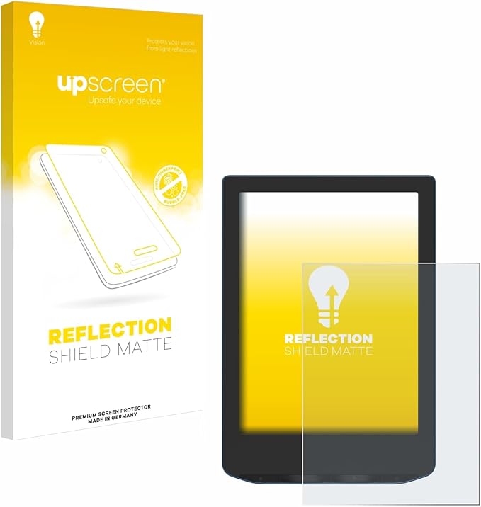 upscreen Entspiegelungs-Schutzfolie für PocketBook Verse Pro Displayschutz-Folie Matt [Anti-Reflex, Anti-Fingerprint]
